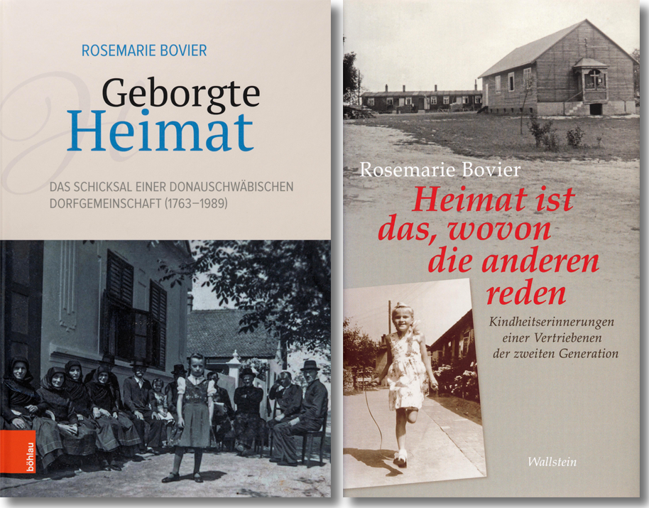 Buchcover: Rosemarie Bovier: Geborgte Heimat | Heimat ist das, wovon die anderen reden Buchcover: Rosemarie Bovier: Geborgte Heimat | Heimat ist das, wovon die anderen reden