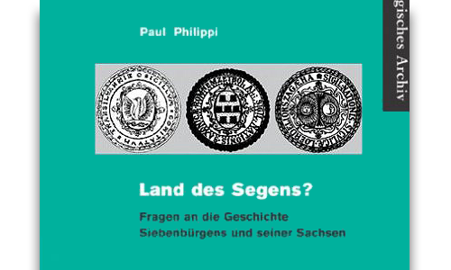 Buchcover: Paul Philippi: Land des Segens? (Ausschnitt)