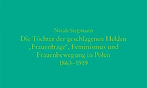 Buchcover: Natali Stegmann: Die Töchter der geschlagenen Helden (Ausschnitt)