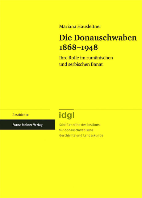 Buchcover: Mariana Hausleitner: Die Donauschwaben 1868–1948 Buchcover: Mariana Hausleitner: Die Donauschwaben 1868–1948