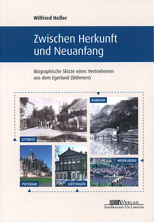 Buchcover: Wilfried Heller: Zwischen Herkunft und Neuanfang Buchcover: Wilfried Heller: Zwischen Herkunft und Neuanfang