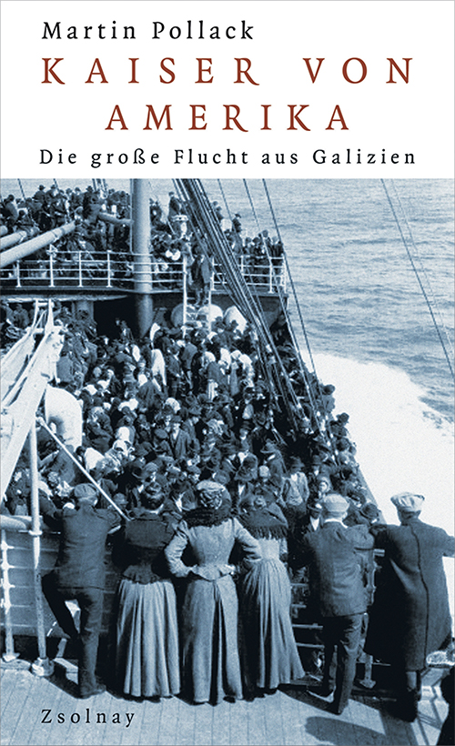 Buchcover: Martin Pollack: Kaiser von Amerika Buchcover: Martin Pollack: Kaiser von Amerika