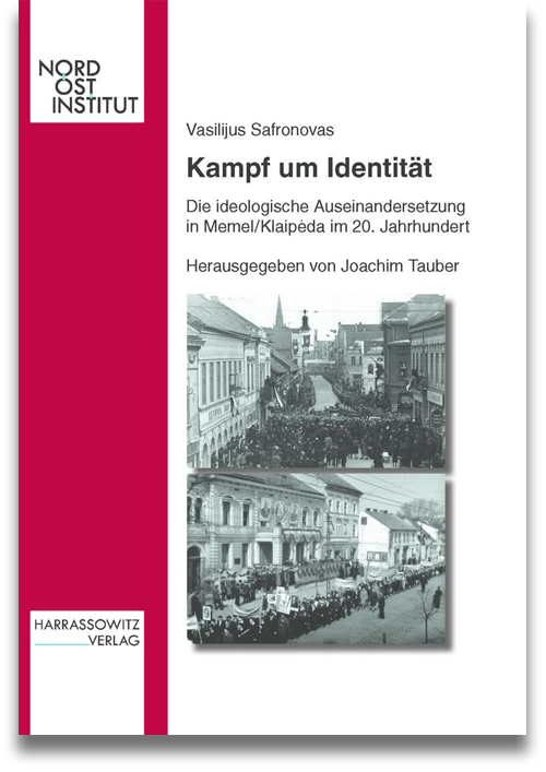 Buchcover: Vasilijus Safronovas: Kampf um Identität Buchcover: Vasilijus Safronovas: Kampf um Identität