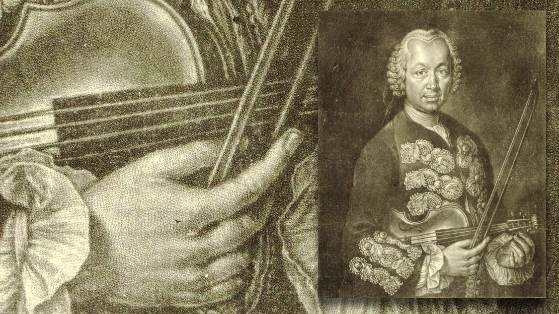 Franz Benda – Flüchtling aus Böhmen und Violinvirtuose am Hof König Friedrichs II. Platzhalterdarstellung für ausgewählte Veranstaltungen