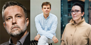 Tomasz Rozycki,  Matthias Nawrat, Katarzyna Schieweck | © Alena Schmick, © Beata Zawrzel, © privat