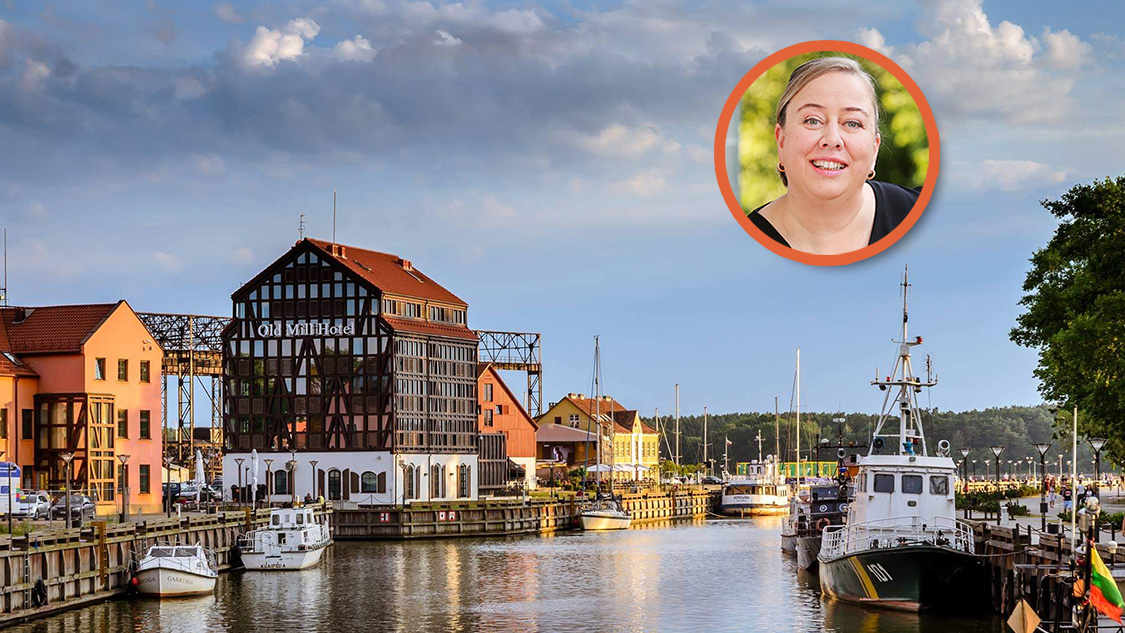 Mit Sonya Winterberg in Memel/Klaipėda Platzhalterdarstellung für ausgewählte Veranstaltungen