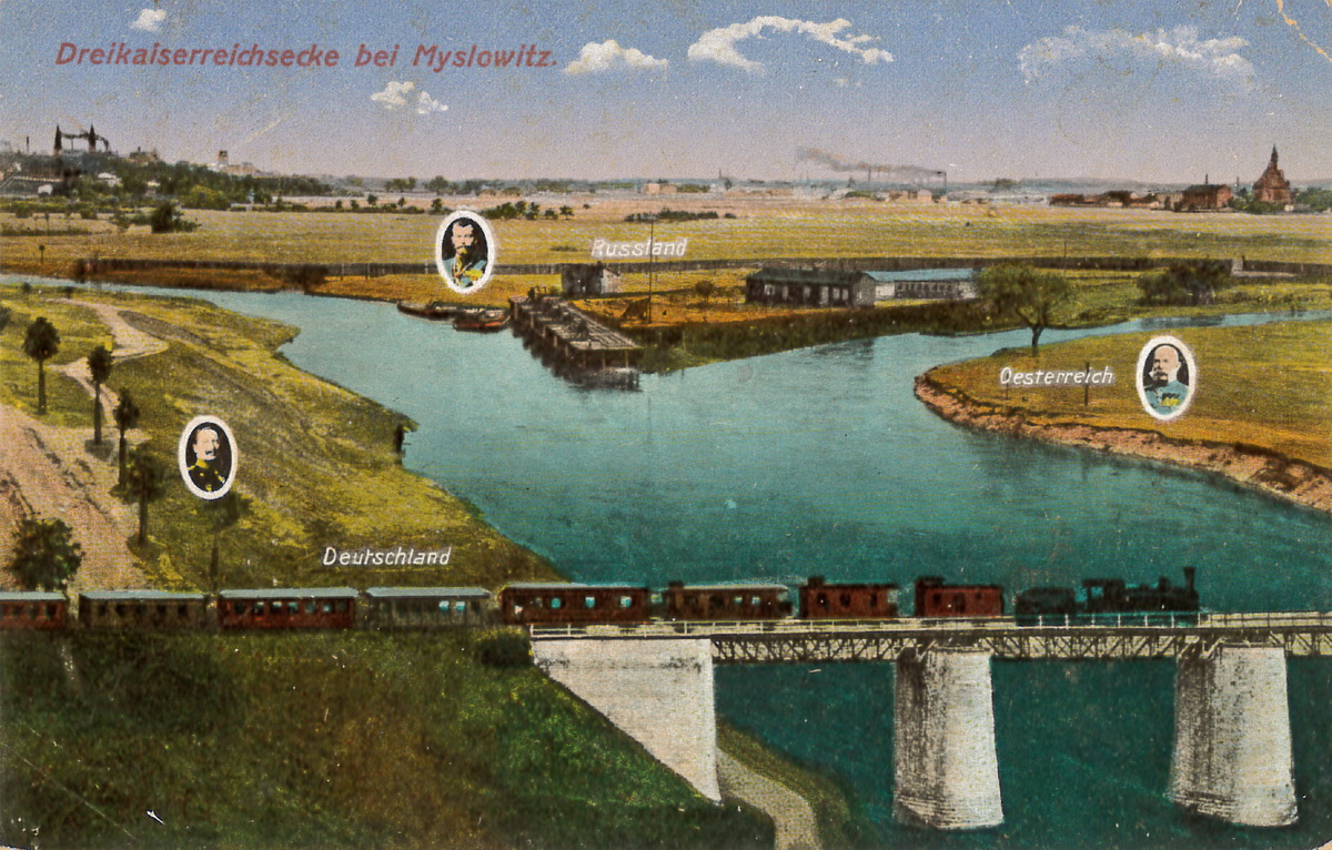 KK 1432 16 19 Smolorz Dreikaisereck Postkarte 1200x766
