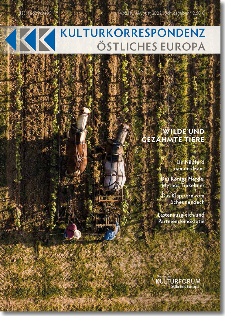 Titelblatt der KK 1430 | Juli/August 2022 Titelblatt der KK 1430 | Juli/August 2022