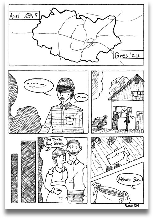 Comic-Workshop Chemnitz 2025: Breslau, April 1945