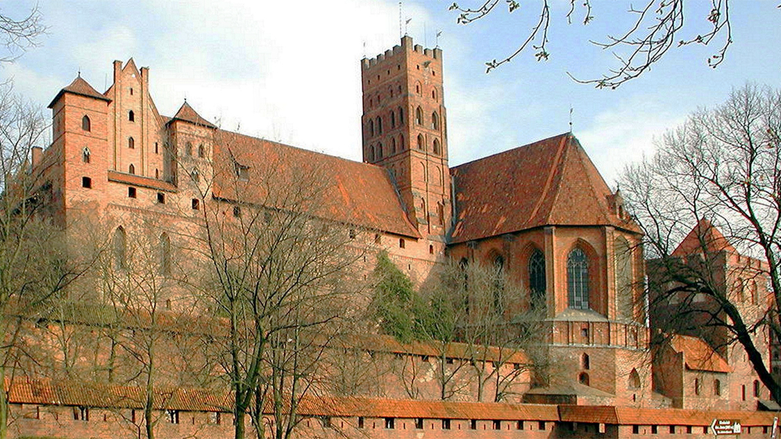 Die Marienburg/Zamek w Malborku 2021. Foto: © Christopher Herrmann