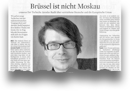 Screenshot: M.A.Z., 29.01.2009: »Brüssel ist nicht Moskau« Screenshot: M.A.Z., 29.01.2009: »Brüssel ist nicht Moskau«