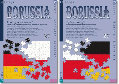 Cover: BORUSSIA Nr 27/2002: Dialog oder mehr? – Tylko dialog? Cover: BORUSSIA Nr 27/2002: Dialog oder mehr? – Tylko dialog?