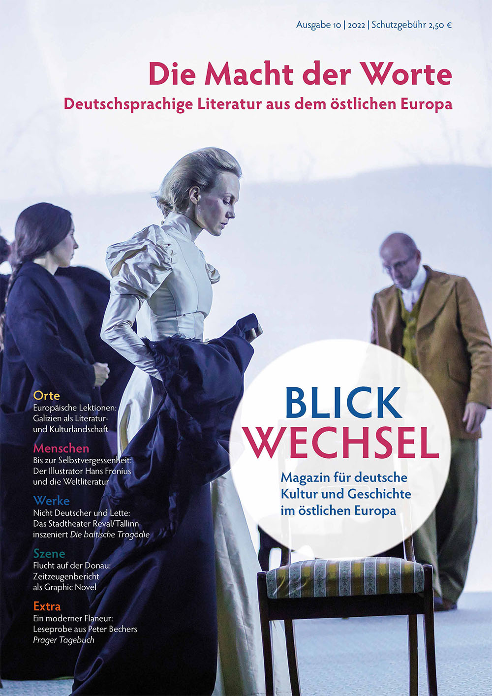 Titel: Blickwechsel 2022: Die Macht der Worte. Deutschsprachige Literatur aus dem östlichen Europa Titel: Blickwechsel 2022: Die Macht der Worte. Deutschsprachige Literatur aus dem östlichen Europa