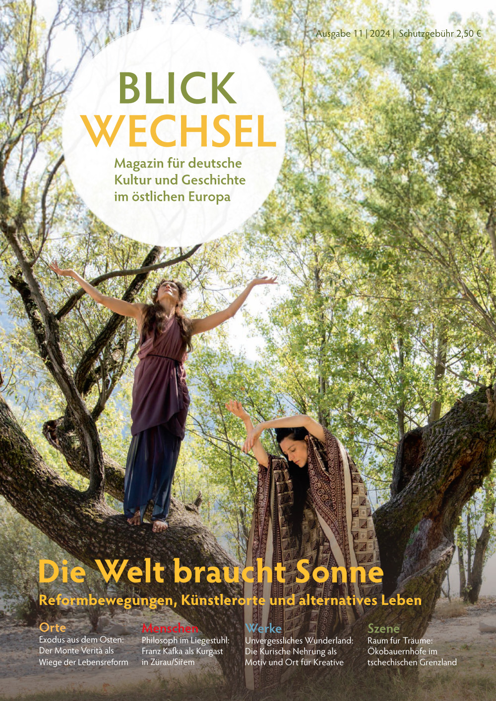 Titel: Blickwechsel 2024: Die Welt braucht Sonne. Reformbewegungen, Künstlerorte und alternatives Leben Titel: Blickwechsel 2024: Die Welt braucht Sonne. Reformbewegungen, Künstlerorte und alternatives Leben