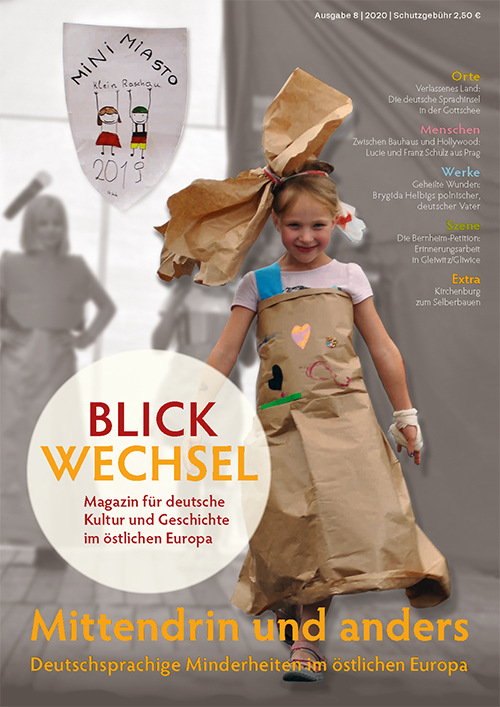 Blickwechsel 2020: Mittendrin und anders. Deutschsprachige Minderheiten im östlichen Europa Titel