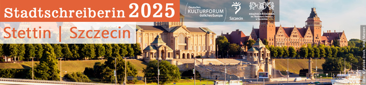 Blogheader: Stadtschreiberin in Stettin/Szczecin 2025, Brygida Helbig
