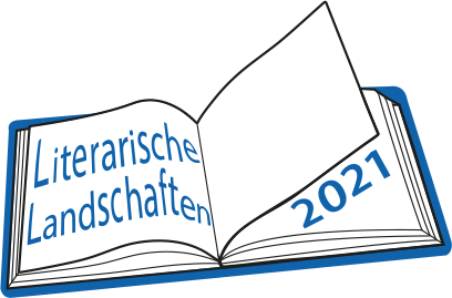 Logo: Jahresthema 2021: Literarische Landschaften Logo Logo: Jahresthema 2021: LiterarischeLandschaften Logo