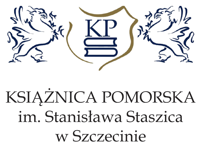 Logo: Książnica Pomorska im. Stanisława Staszica w Szczecinie | Pommersche Bibliothek Stanisław Staszic Stettin Logo: Książnica Pomorska im. Stanisława Staszica w Szczecinie | Pommersche Bibliothek Stanisław Staszic Stettin